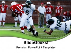 Football Sports PowerPoint Templates And PowerPoint Backgrounds 0611 Football Sports PowerPoint Templates And PowerPoint Backgrounds 0611