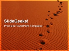 Footsteps In Sahara Desert Holidays PowerPoint Themes And PowerPoint Slides 0711 Footsteps In Sahara Desert Holidays PowerPoint Themes And PowerPoint Slides 0711