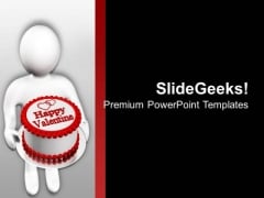 Give Sweet Wishes Of Valentine Day This Year PowerPoint Templates Ppt Backgrounds For Slides 0713 Give Sweet Wishes Of Valentine Day This Year PowerPoint Templates Ppt Backgrounds For Slides 0713