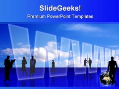 Global Information Technology PowerPoint Themes And PowerPoint Slides 0411