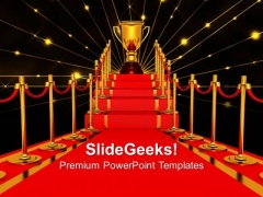 Gold Cup Of The Winner On A Red Carpet Path Award Templates And PowerPoint Themes 1012 Gold Cup Of The Winner On A Red Carpet Path Award Templates And PowerPoint Themes 1012