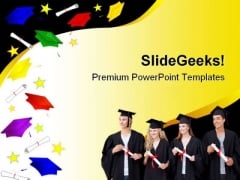 Graduation Abstract Law PowerPoint Backgrounds And Templates 1210