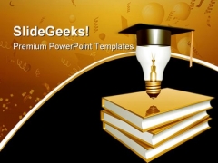 Graduation Education PowerPoint Template 1110 Graduation Education PowerPoint Template 1110