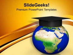 Graduation Hat For International Students PowerPoint Templates Ppt Backgrounds For Slides 0713 Graduation Hat For International Students PowerPoint Templates Ppt Backgrounds For Slides 0713