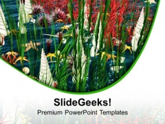 Green Garden Theme Background PowerPoint Templates Ppt Backgrounds For Slides 0513 Green Garden Theme Background PowerPoint Templates Ppt Backgrounds For Slides 0513