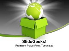 Green Planet Environment Globe PowerPoint Templates And PowerPoint Themes 1012 Green Planet Environment Globe PowerPoint Templates And PowerPoint Themes 1012