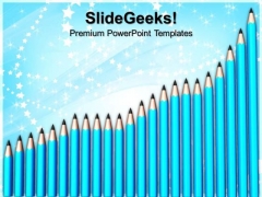 Group Of Pencils Forming Graph PowerPoint Templates And PowerPoint Themes 1012 Group Of Pencils Forming Graph PowerPoint Templates And PowerPoint Themes 1012