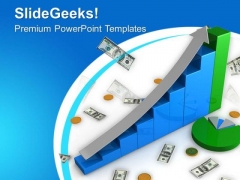 Growth Graph Of Dollar PowerPoint Templates Ppt Backgrounds For Slides 0713 Growth Graph Of Dollar PowerPoint Templates Ppt Backgrounds For Slides 0713