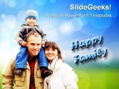 Happy Family People PowerPoint Themes And PowerPoint Slides 0411 Happy Family People PowerPoint Themes And PowerPoint Slides 0411