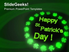 Happy St Patricks Day PowerPoint Templates Ppt Backgrounds For Slides 0213