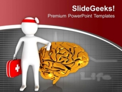 Healthy Brain Requires Right Medication PowerPoint Templates Ppt Backgrounds For Slides 0713 Healthy Brain Requires Right Medication PowerPoint Templates Ppt Backgrounds For Slides 0713