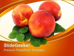 Healthy Fruits Food PowerPoint Templates And PowerPoint Themes 0512