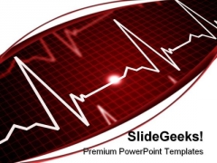 Heart Beat Medical PowerPoint Templates And PowerPoint Backgrounds 0311
