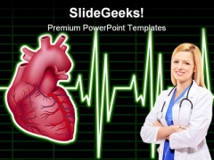 Heart Monitor Medical PowerPoint Backgrounds And Templates 1210 Heart Monitor Medical PowerPoint Backgrounds And Templates 1210