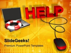 Help With Computer Mouse PowerPoint Templates And PowerPoint Themes 1012 Help With Computer Mouse PowerPoint Templates And PowerPoint Themes 1012