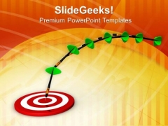 Hit Target Day By Day PowerPoint Templates Ppt Backgrounds For Slides 0713 Hit Target Day By Day PowerPoint Templates Ppt Backgrounds For Slides 0713