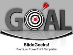 Hit The Goal For Success PowerPoint Templates Ppt Backgrounds For Slides 0613 Hit The Goal For Success PowerPoint Templates Ppt Backgrounds For Slides 0613