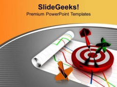 Hitting Target Is Important In Business PowerPoint Templates Ppt Backgrounds For Slides 0713 Hitting Target Is Important In Business PowerPoint Templates Ppt Backgrounds For Slides 0713