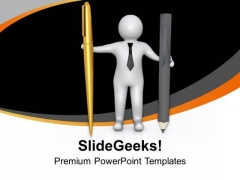 Hold The Right Way Of Writing PowerPoint Templates Ppt Backgrounds For Slides 0713 Hold The Right Way Of Writing PowerPoint Templates Ppt Backgrounds For Slides 0713