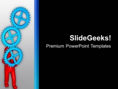 Holding Gears For Business PowerPoint Templates Ppt Backgrounds For Slides 0813 Holding Gears For Business PowerPoint Templates Ppt Backgrounds For Slides 0813
