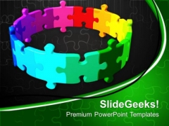 Illustration Of Puzzles Business Solution PowerPoint Templates Ppt Backgrounds For Slides 0613 Illustration Of Puzzles Business Solution PowerPoint Templates Ppt Backgrounds For Slides 0613