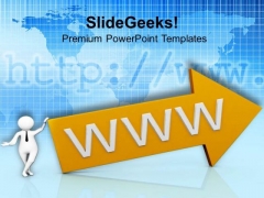 Illustration Of World Wide Web PowerPoint Templates Ppt Backgrounds For Slides 0813