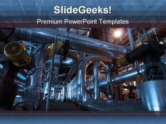 Industry Technology PowerPoint Template 0510
