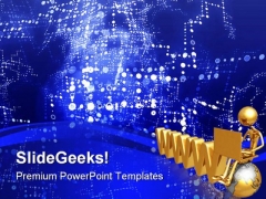 Information Exchange Computer PowerPoint Templates And PowerPoint Backgrounds 0111