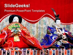 Japanese Doll Beauty PowerPoint Templates And PowerPoint Backgrounds 0711 Japanese Doll Beauty PowerPoint Templates And PowerPoint Backgrounds 0711
