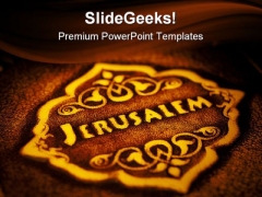 Jerusalem Bible Religion PowerPoint Themes And PowerPoint Slides 0411 Jerusalem Bible Religion PowerPoint Themes And PowerPoint Slides 0411