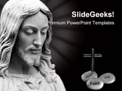 Jesus Religion PowerPoint Templates And PowerPoint Backgrounds 0711