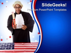Judge Law Americana PowerPoint Backgrounds And Templates 0111 Judge Law Americana PowerPoint Backgrounds And Templates 0111