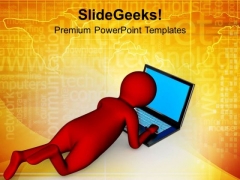 Keep Laptop Ready For Business PowerPoint Templates Ppt Backgrounds For Slides 0713 Keep Laptop Ready For Business PowerPoint Templates Ppt Backgrounds For Slides 0713