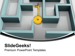 Key In Labyrinth Search Complex Situation PowerPoint Templates Ppt Backgrounds For Slides 0213 Key In Labyrinth Search Complex Situation PowerPoint Templates Ppt Backgrounds For Slides 0213