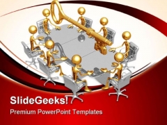 Key Meeting Business PowerPoint Templates And PowerPoint Backgrounds 0711