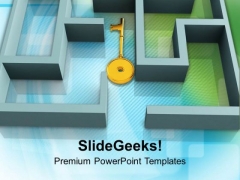 Key To Success In Labyrinth PowerPoint Templates Ppt Backgrounds For Slides 0113 Key To Success In Labyrinth PowerPoint Templates Ppt Backgrounds For Slides 0113