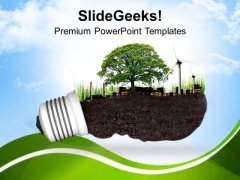 Light Bulb With Ecofriendly Concept PowerPoint Templates Ppt Backgrounds For Slides 0713 Light Bulb With Ecofriendly Concept PowerPoint Templates Ppt Backgrounds For Slides 0713