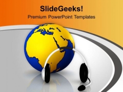 Listen Global Music PowerPoint Templates Ppt Backgrounds For Slides 0713 Listen Global Music PowerPoint Templates Ppt Backgrounds For Slides 0713