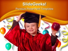 Little Graduate Education PowerPoint Backgrounds And Templates 1210 Little Graduate Education PowerPoint Backgrounds And Templates 1210