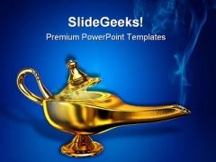 Magic Lamp Business PowerPoint Templates And PowerPoint Backgrounds 0711 Magic Lamp Business PowerPoint Templates And PowerPoint Backgrounds 0711
