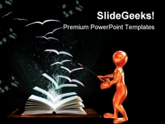 Magical World Entertainment PowerPoint Themes And PowerPoint Slides 0811
