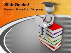 Make Base Of Books To Use Technology PowerPoint Templates Ppt Backgrounds For Slides 0813 Make Base Of Books To Use Technology PowerPoint Templates Ppt Backgrounds For Slides 0813