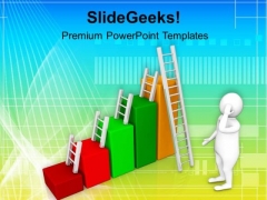 Man Thinking For Business PowerPoint Templates Ppt Backgrounds For Slides 0813 Man Thinking For Business PowerPoint Templates Ppt Backgrounds For Slides 0813