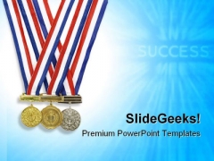 Medal Success PowerPoint Templates And PowerPoint Backgrounds 0711 Medal Success PowerPoint Templates And PowerPoint Backgrounds 0711