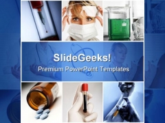 Medical Collage Health PowerPoint Template 0610 Medical Collage Health PowerPoint Template 0610