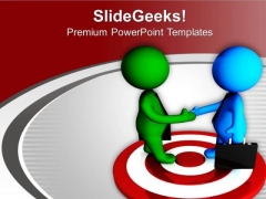 Meeting Should Always Based On Targets PowerPoint Templates Ppt Backgrounds For Slides 0713