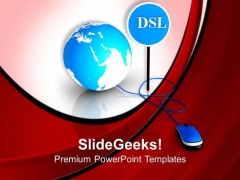 Mouse Connected To Globe And Dsl Internet PowerPoint Templates Ppt Backgrounds For Slides 0313 Mouse Connected To Globe And Dsl Internet PowerPoint Templates Ppt Backgrounds For Slides 0313
