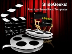 Movies Director Entertainment PowerPoint Themes And PowerPoint Slides 0311 Movies Director Entertainment PowerPoint Themes And PowerPoint Slides 0311