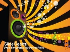Music Box PowerPoint Template Music Box PowerPoint Template