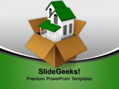 New House For Gift Real Estate PowerPoint Templates And PowerPoint Themes 0912 New House For Gift Real Estate PowerPoint Templates And PowerPoint Themes 0912
